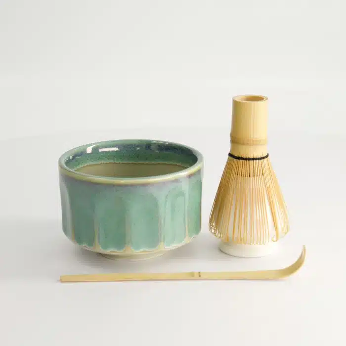 Tokyo Design Studio - Matcha Gift Set - Kanegin Green - 4-piece - 11x8cm - Image 3