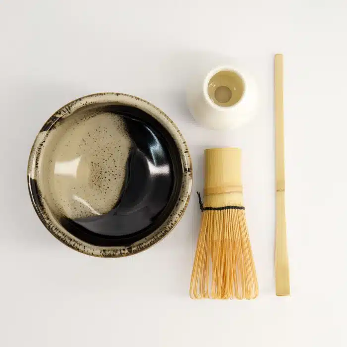 Tokyo Design Studio - Matcha Gift Set - Kanegin - Black - 11x8cm - Image 4