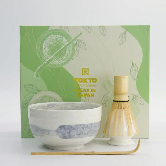 Tokyo Design Studio - Matcha Gift Set Hayase - White - 13x7cm - Image 5