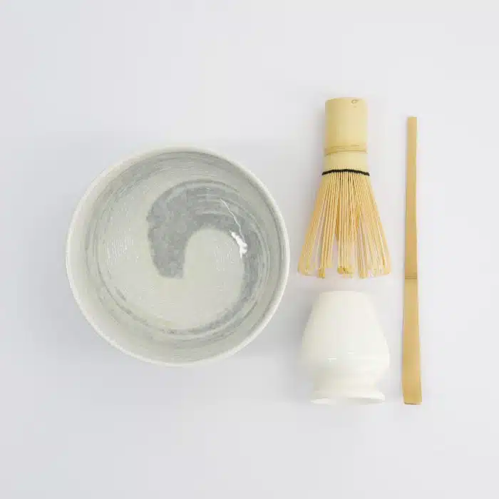 Tokyo Design Studio - Matcha Gift Set Hayase - White - 13x7cm - Image 3