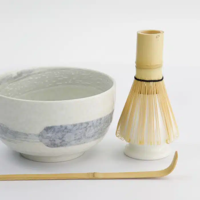 Tokyo Design Studio - Matcha Gift Set Hayase - White - 13x7cm - Image 2