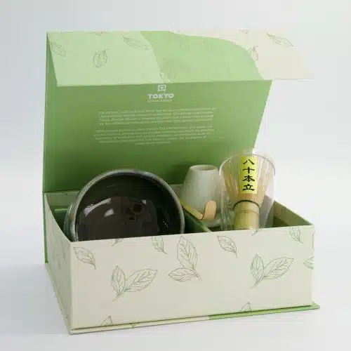 Tokyo Design Studio – Matcha Cadeau Set – Groen/Wit – 11.5x7.5cm