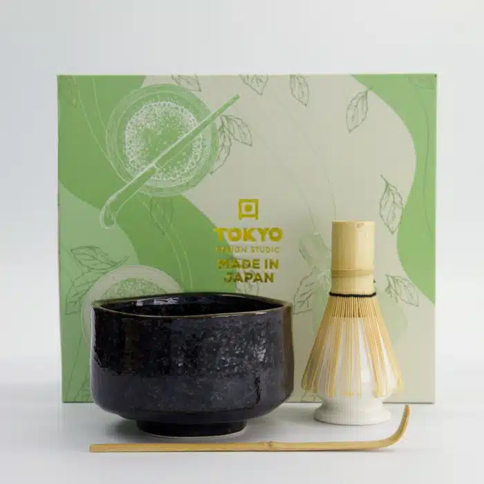 Tokyo Design Studio - Matcha Gift Set - Akeyo Black - 12x7.5cm - Image 5