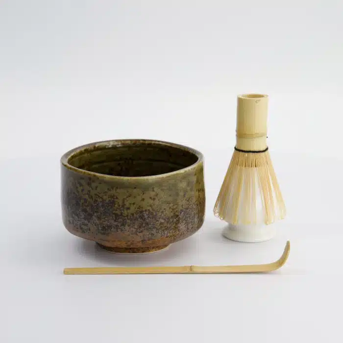 Tokyo Design Studio - Matcha Giftset - Green/Brown - 12x7.5cm - Image 3