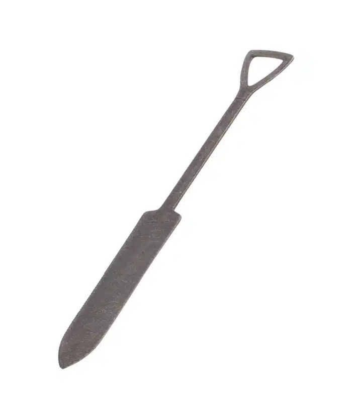 Vintage Black Shovel Knife - 21 cm