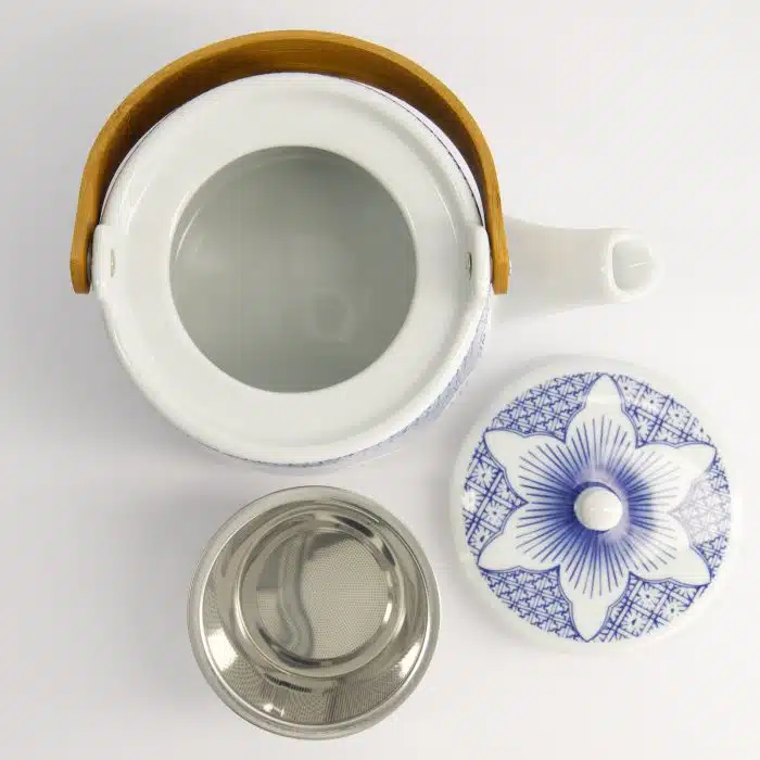Tokyo Design Studio - Lily Flower - Teapot - Blue - 1000ml - Image 7
