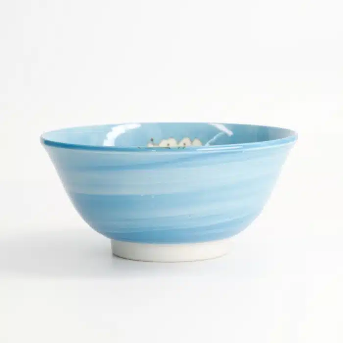 Tokyo Design Studio - Bowl - Sakura Blue - 15x7cm - 500ml - Image 3