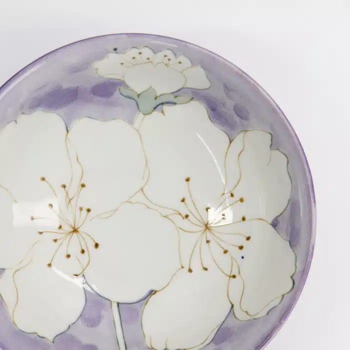 Tokyo Design Studio - Sakura - Ramen Bowl - Purple - 19.5x7.5cm - 1100ml - Image 3