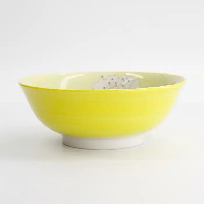 Tokyo Design Studio - Sakura - Ramen Bowl - Yellow - 19.5x7.5cm - 1100ml - Image 3
