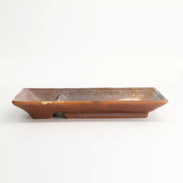 Tokyo Design Studio - Divided Plate - Brown/White - 21x13x2.5cm - Image 3