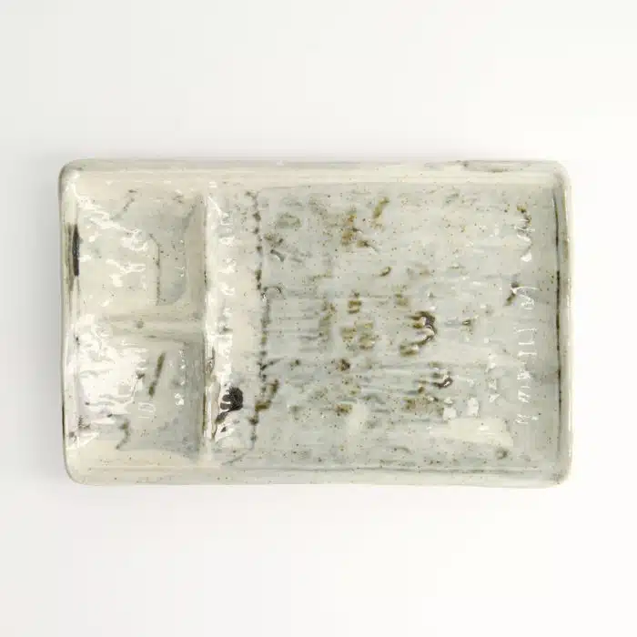 Tokyo Design Studio - Divided Plate - Light Blue/White - 21x13x2.5cm - Image 2