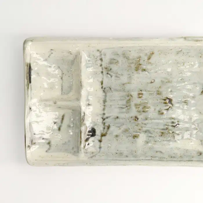 Tokyo Design Studio - Divided Plate - Light Blue/White - 21x13x2.5cm - Image 4