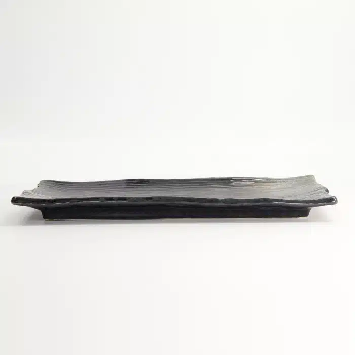 Tokyo Design Studio - Large Plate - Black - 33x15x2.7cm - Image 2