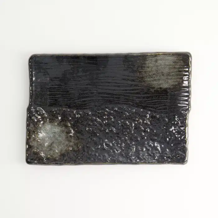 Tokyo Design Studio - Plate - Black - 21x14.5x2.5cm - Image 2