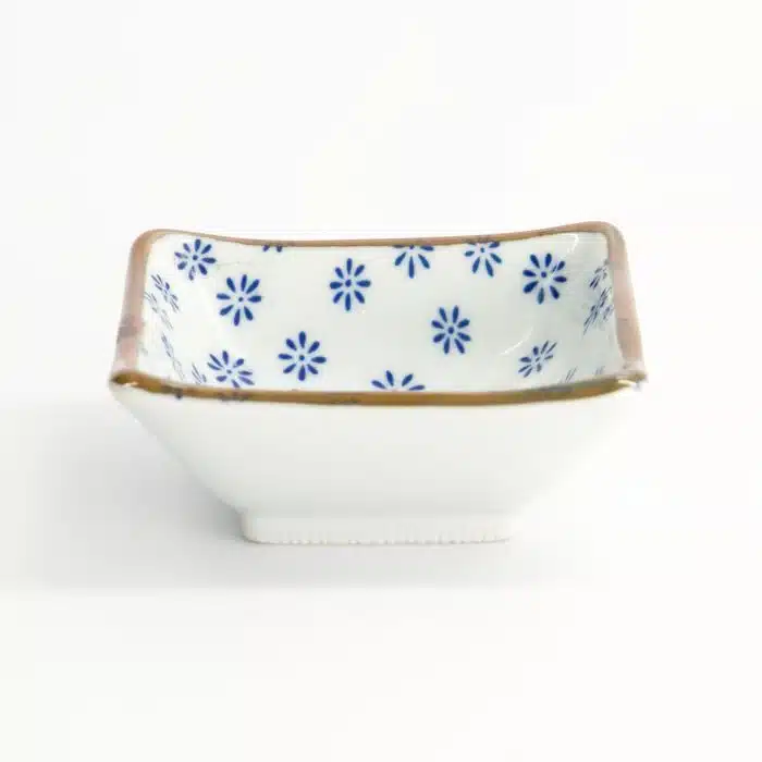 Japan Flower Mizu Square Dish - 8.5x3 cm - Image 5