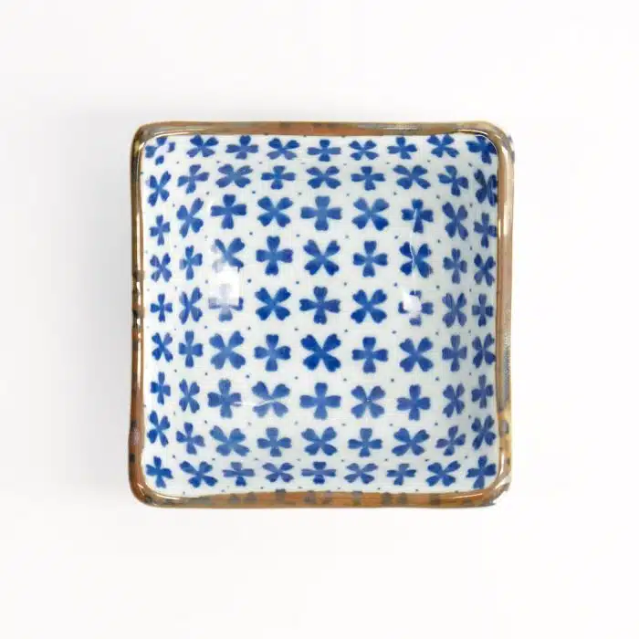 Japan Flower Sakura Square Dish - 8.5x3 cm