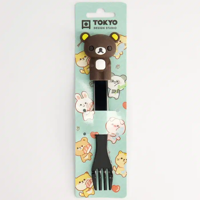 Children's Bear Fork - Brown - 16.5 cm