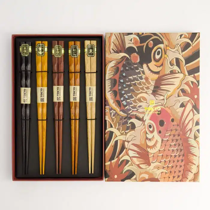 Tokyo Design Studio - Chopstick - Giftset/5 - Wood - Image 2