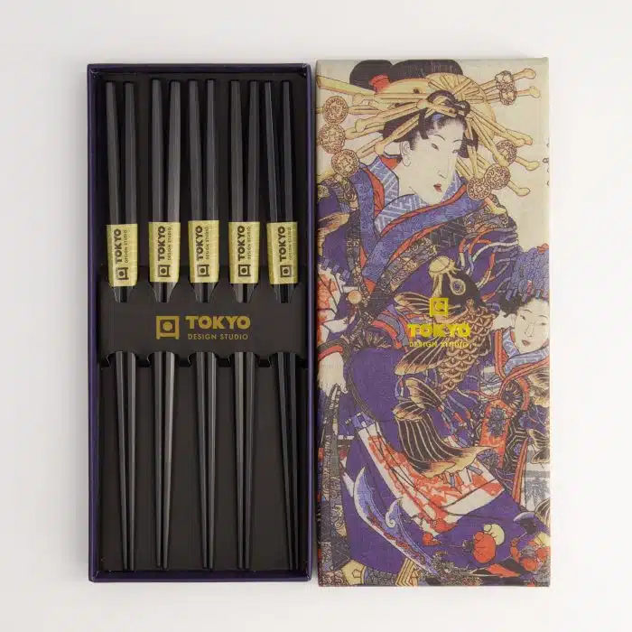 Tokyo Design Studio - Chopstick Giftset - 5 Pairs - Polymer - Glassfibre - Image 2