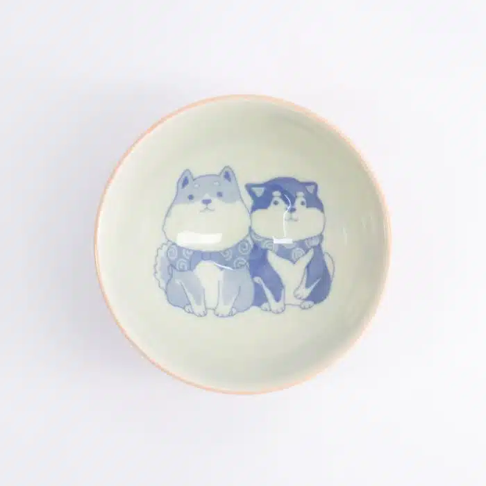 Tokyo Design Studio - Kawaii - Rice Bowl - Multi Shiba-Dog - 11.5x6.3cm - 300ml - Red - Image 2