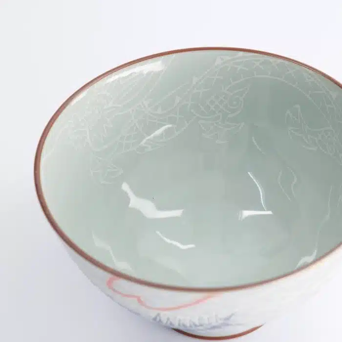 Tokyo Design Studio - Kawaii - Rice Bowl - Luster Dragon - 11.5x6cm - 300ml - Blue - Image 4