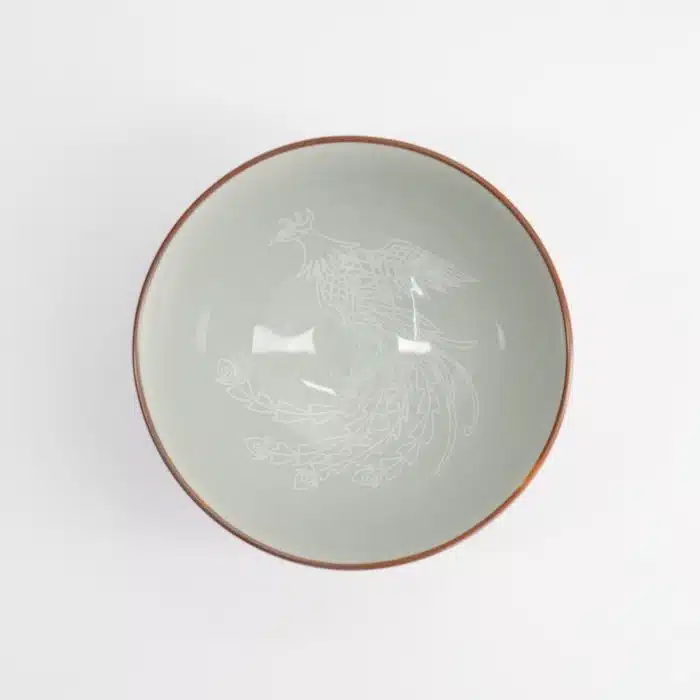 Tokyo Design Studio - Kawaii - Rice Bowl - Luster Phoenix - 11.5x6cm - 300ml - Purple - Image 2