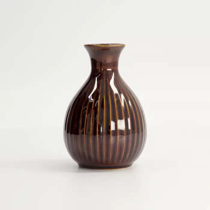 Tokyo Design Studio - Sake Bottle - 8x12cm - 250ml - Ameyu - Brown - Image 5