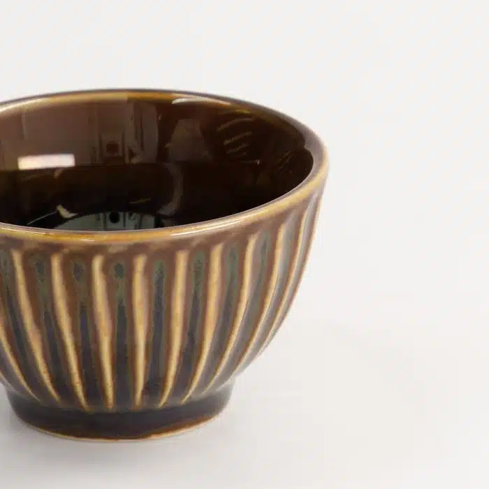 Tokyo Design Studio - Sake Cup - 6x3.5cm - 50ml - Ameyu - Brown - Image 3