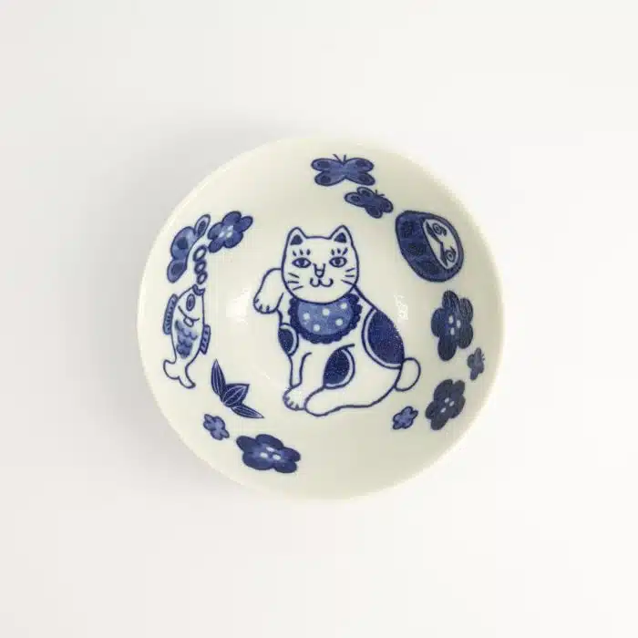 Tokyo Design Studio - Neko Maruke - Bowl - Yellow - 13.5x5cm - 370ml - Image 2