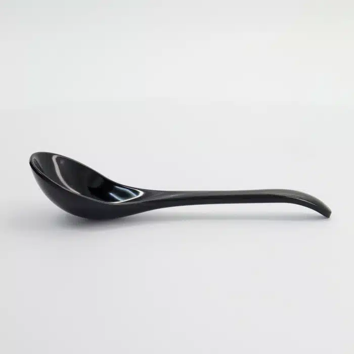 Tokyo Design Studio - Zen Spoon - Melamine - Black - 21cm - Image 2