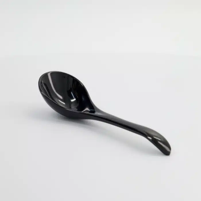 Tokyo Design Studio - Zen Spoon - Melamine - Black - 21cm - Image 3