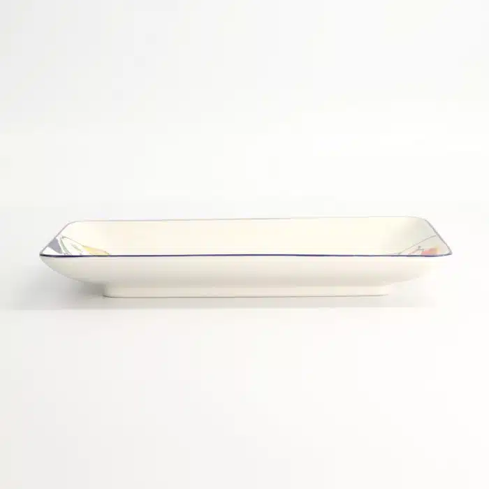 Tokyo Design Studio - Kawaii - Lucky Cat - Sushi Plate - 21x13.5cm - White - Image 4