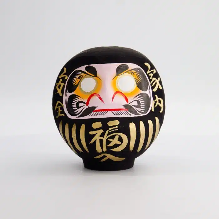 Tokyo Design Studio - Daruma - Zwart - 12cm