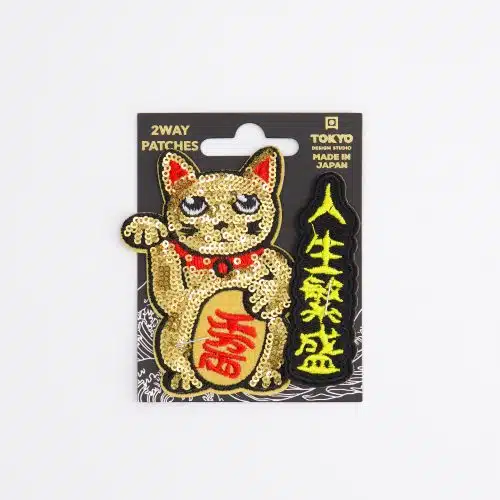 Tokyo Design Studio - Patch - 2Way - Gouden Geluks Kat