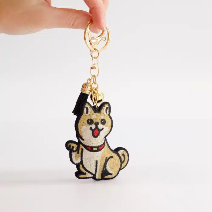 Tokyo Design Studio - Patch - Keychain - Shiba-Dog - Image 3