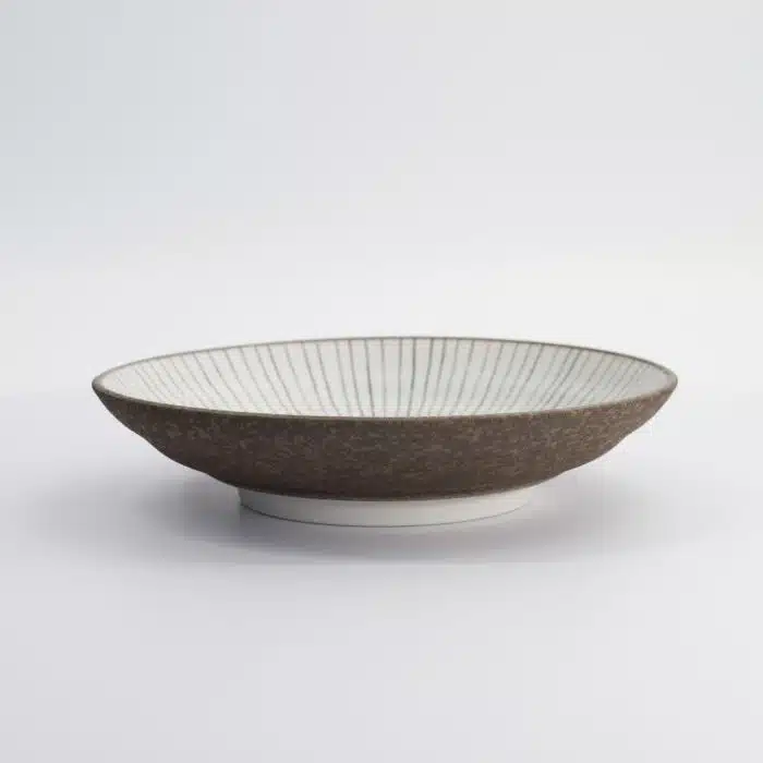 Tokyo Design Studio - Satomaki - Tokusa - Deep Plate - 22.5x5cm - Image 3