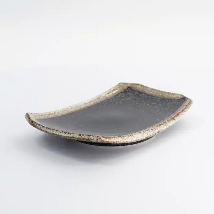 Tokyo Design Studio - Yuteki Koshui - Assiette Ovale - Verte - 22x15x3,5 cm - Image 3