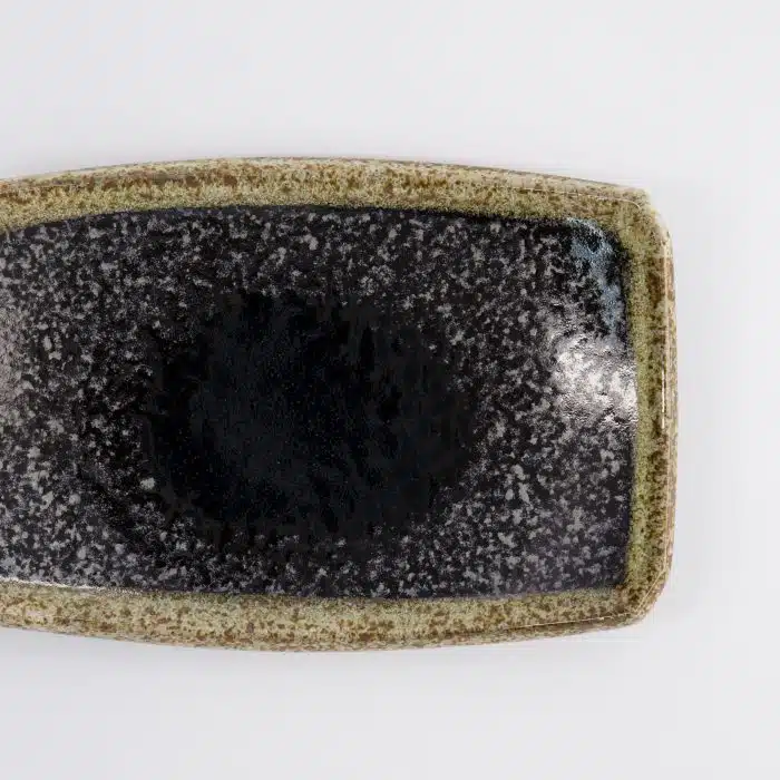 Tokyo Design Studio - Yuteki Koshui - Oval Plate - Green - 19x13x3cm - Image 5