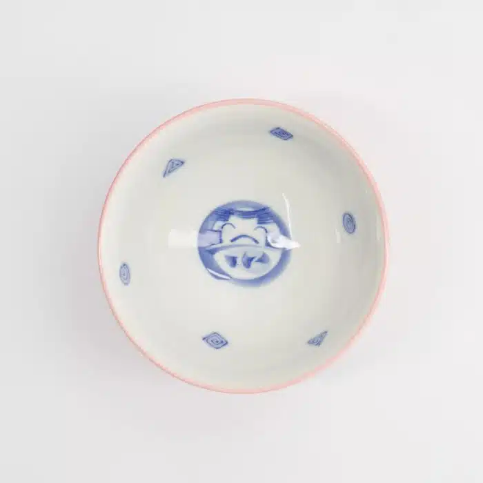 Tokyo Design Studio - Kawaii - Rice Bowl - 11.3x5.8cm - 300ml - Daruma - Pink - Image 2