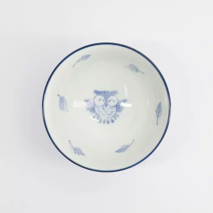 Tokyo Design Studio - Kawaii - Rice Bowl - 11.3x5.8cm - 300ml - Owl Bowl - Image 2