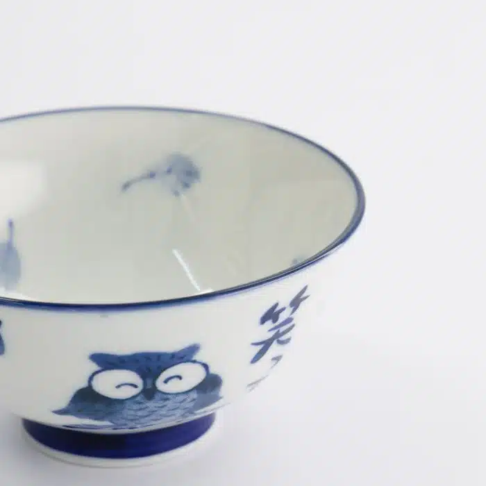 Tokyo Design Studio - Kawaii - Rice Bowl - 11.3x5.8cm - 300ml - Owl Bowl - Image 4