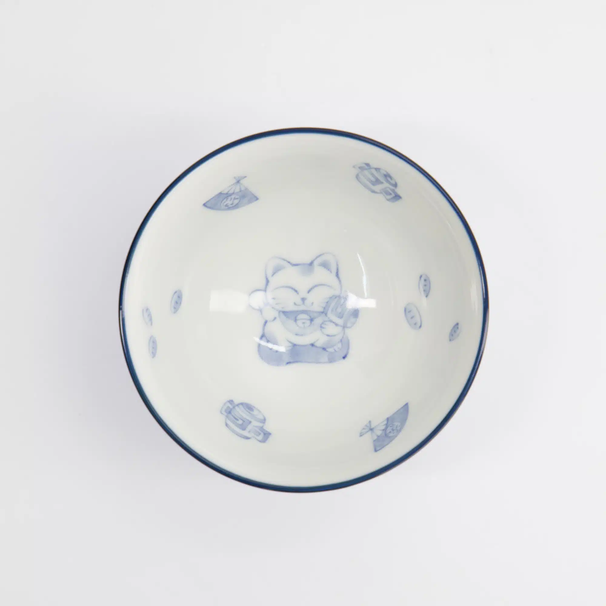 Tokyo Design Studio - Kawaii - Rice Bowl - 11.3x5.8cm - 300ml - Lucky Cat - Image 2