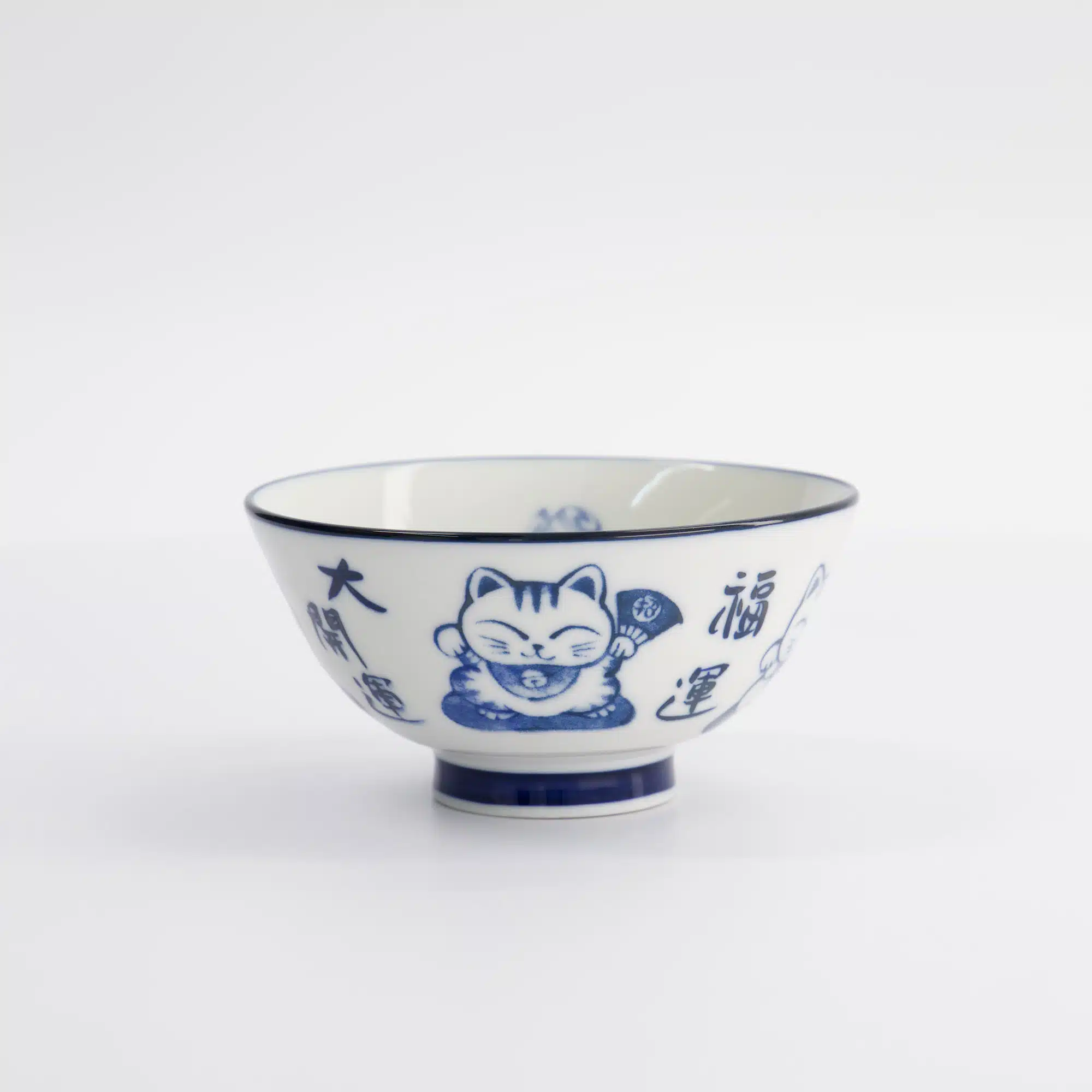 Tokyo Design Studio - Kawaii - Rice Bowl - 11.3x5.8cm - 300ml - Lucky Cat - Image 3