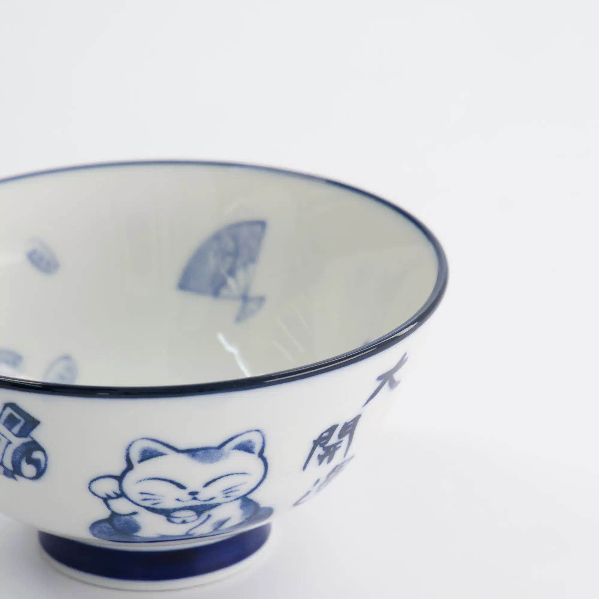 Tokyo Design Studio - Kawaii - Rice Bowl - 11.3x5.8cm - 300ml - Lucky Cat - Image 4