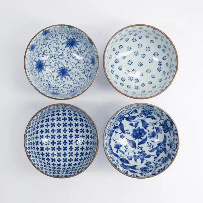 Tokyo Design Studio - Mixed Bowls - Bowl - 4 Piece Giftset - 13.2x7.2cm - 500ml - Image 2