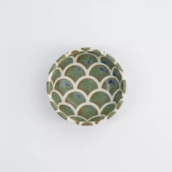 Tokyo Design Studio - Vert Sauge - Bowl - Mermaid Design - 8.5x3.4 cm - Image 2