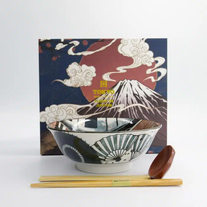 Tokyo Design Studio - Geisha - Ramen Gift Set - 3-Piece - 20.5x8cm - 1250ml - Image 4