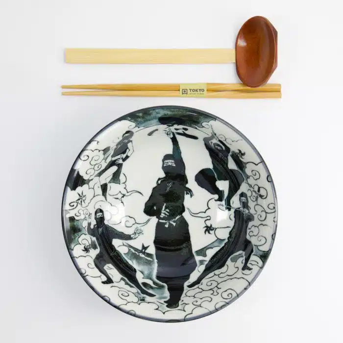 Tokyo Design Studio - Asakusa - 3-Piece Ramen Gift Set - 20.5x8cm - 1250ml - Ninja - Image 2