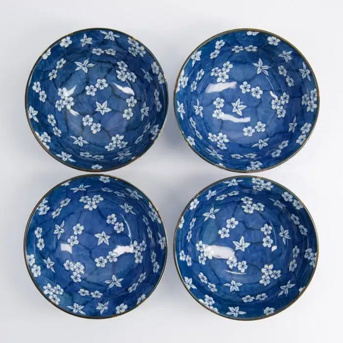 Tokyo Design Studio - Sakura Momiji - Bowls - 4pcs Gift Set - 15x7cm - 500ml - Image 2
