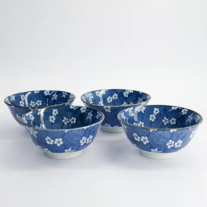 Tokyo Design Studio - Sakura Momiji - Bowls - 4pcs Gift Set - 15x7cm - 500ml - Image 3